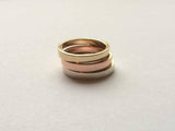 Tricolore Rose Gold Ring